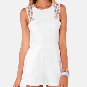 Finders Keepers here we go romper